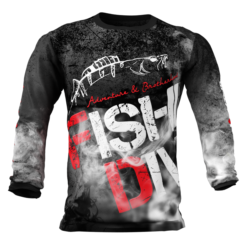 Longsleeve Fishing Division Smoke