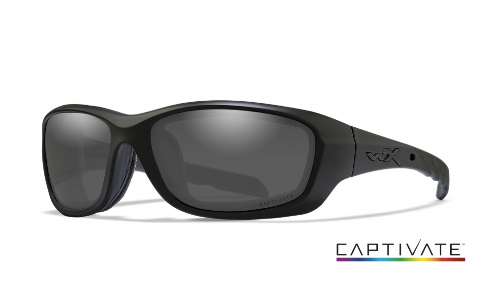 GRAVITY Captivate™ Pol Smoke Grey Matte Black Frame