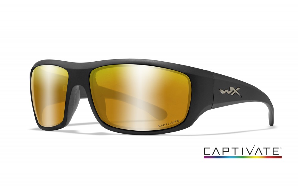 OMEGA Captivate™ Polarized Bronze Mirror Matte Black Frame