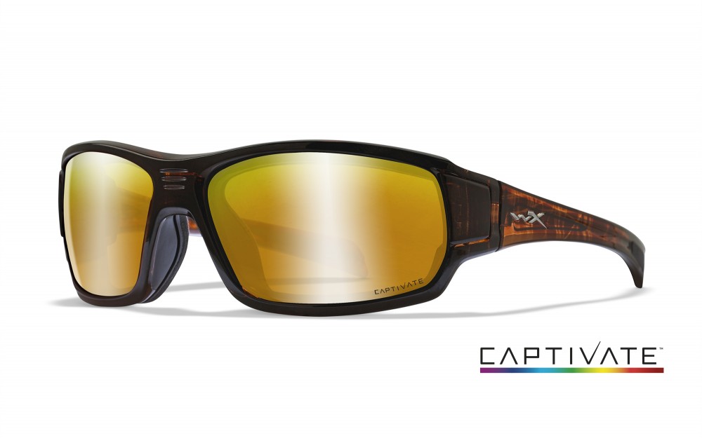 BREACH Captivate™ Pol Bronze Mirror Matte Hickory Brown Frame