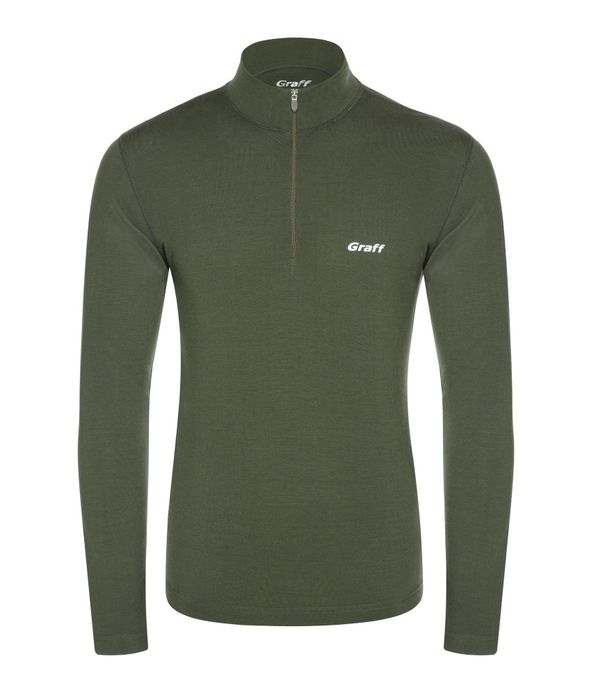 Koszulka z golfem Merino Warm 917