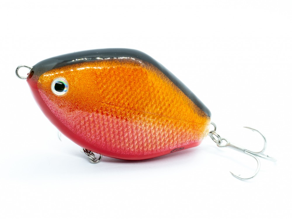 Jerk Karaś Orange Salmon 7cm 33g tonący