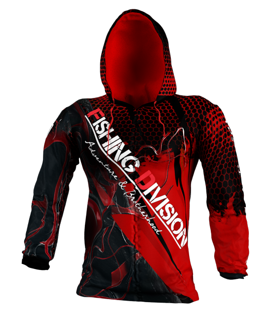 Bluza z kapturem Fishing Division Venom z personalizacją